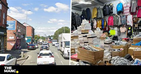 fake clothes shop manchester - counterfeit street Manchester closure.